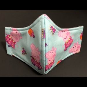 Peppa Pig Handmade Kid’s Face Mask